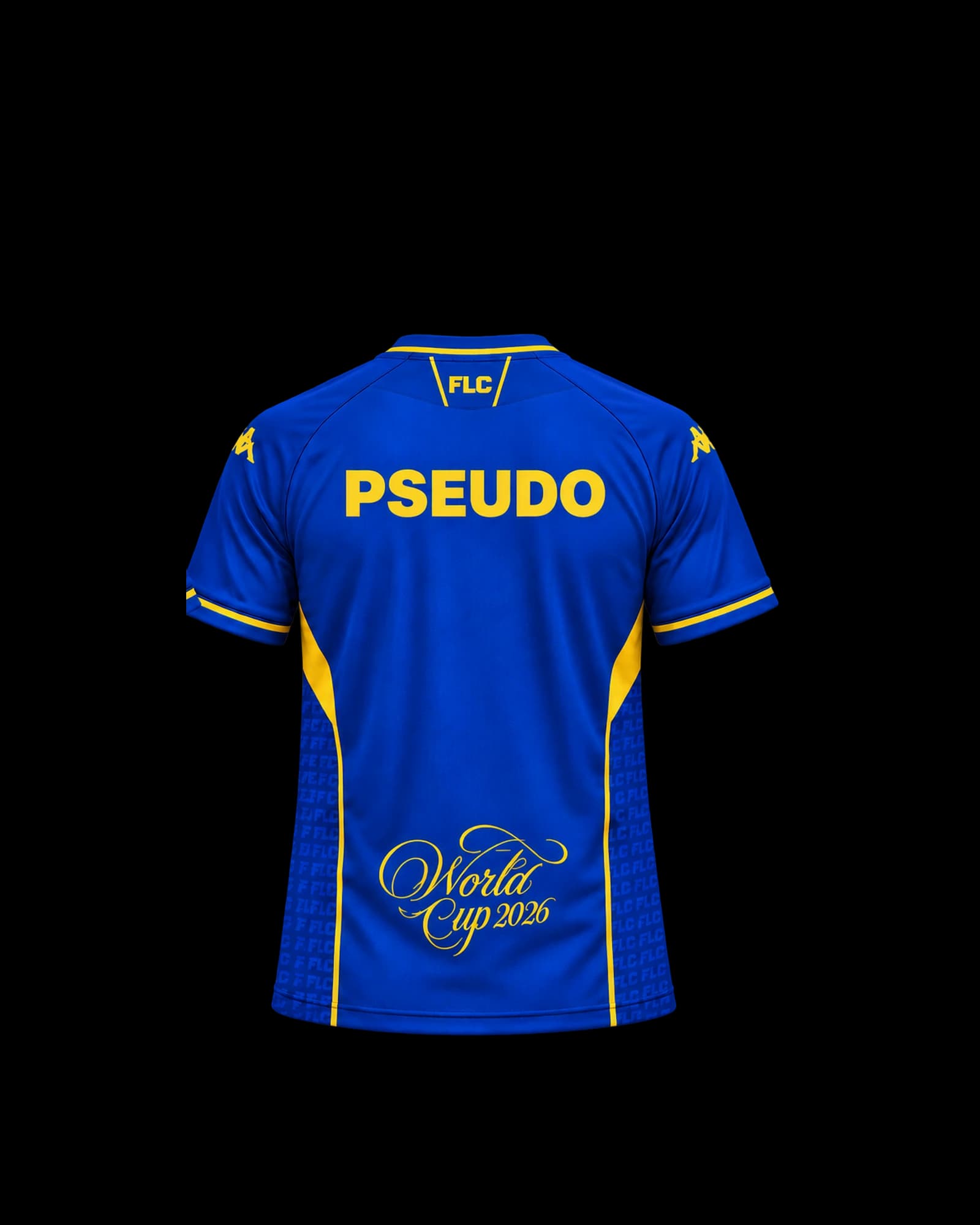 Maillot FLC World Cup 2026, dos